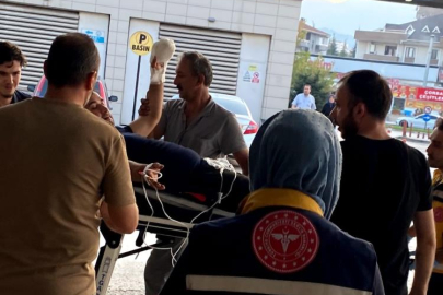 Bursa'da odun keserken 2 parmağı koptu