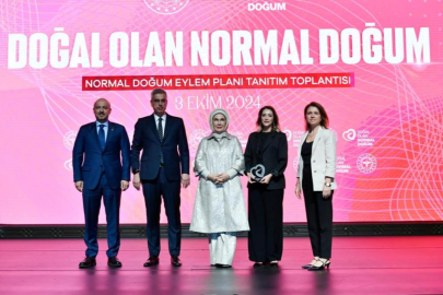 Emine Erdoğan'dan anne adaylarına "normal doğum" çağrısı