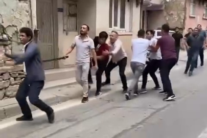 Bursa'da sokakları ringe çevirdiler