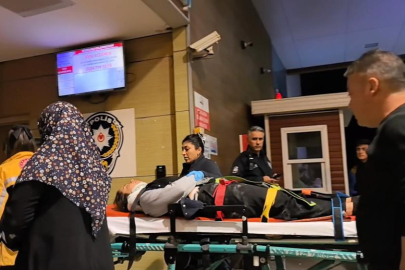 Bursa'da halı silkelerken terastan düştü