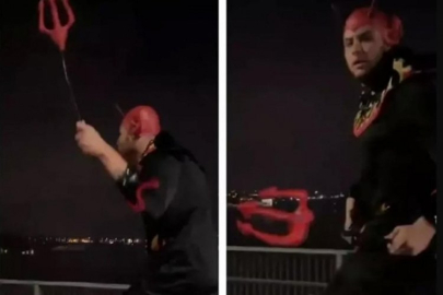 Şeytan kostümüyle koşmuştu! "Bilseydim yapmazdım" dedi