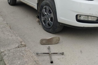 Lastik değiştirirken hayatını kaybetti