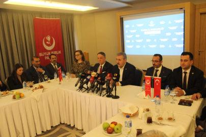 BBP Lideri Destici’den Bursa’da çarpıcı açıklamalar