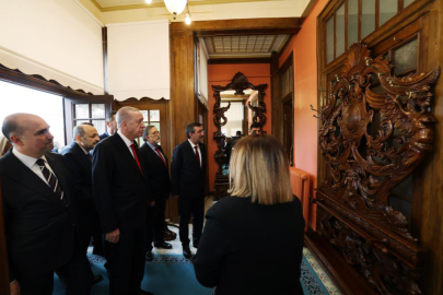 Erdoğan, Atatürk Müze Köşkü'nün açılışını gerçekleştirdi