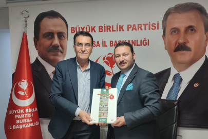 Mustafa Dündar'dan BBP Osmangazi'ye ziyaret