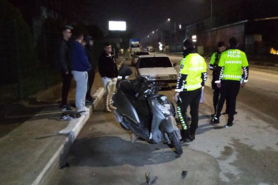 Bursa'da feci kaza: Motosikletin sürücüsü ağır yaralandı