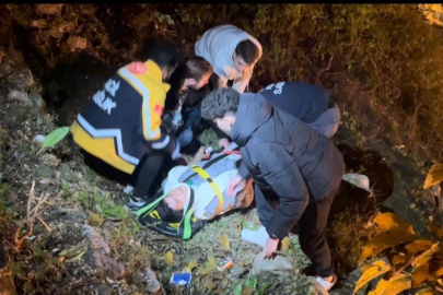 Bursa'da manzarayı seyrederken tarihi surlardan düştü