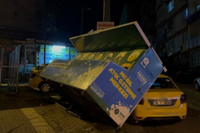 Bursa'da saatte 70 kilometre hıza ulaşan lodos hayatı felç etti