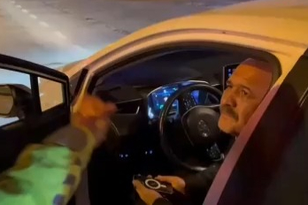 Bursa polisinin alkollü sürücüyle imtihanı