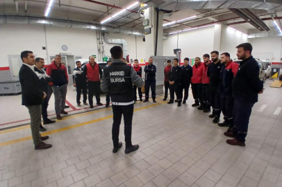 Bursa'da narkotik suçlarla mücadelede eğitimler hız kesmiyor