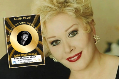 “Zeki Müren Büyük Ödülü” Muazzez Abacı'ya verildi