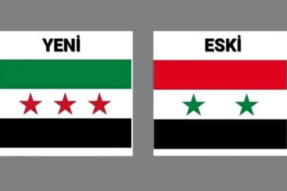 Suriye bayrağı değişti