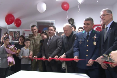 Şehit Tunahan Yavuz Kütüphanesi törenle açıldı