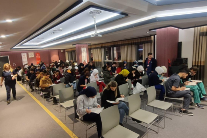 Hayat Hastanesi’nde sınav heyecanı