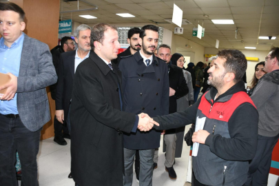 AK Partili Kılıç’tan yılbaşı gecesi ziyaretleri