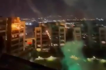 Bursa'da havai fişek faciası: Balkon küle döndü