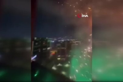 Bursa'da havai fişek faciası: Balkon küle döndü