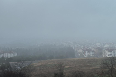 Koca şehir gözden kayboldu