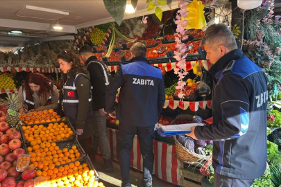 İnegöl'de zabıta ve İl Ticaret Müdürlüğünden ortak denetim