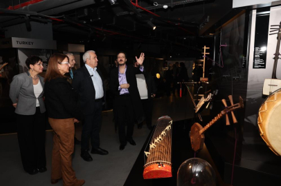 Okay Temiz’in enstrümanları Nilüfer MEM’de