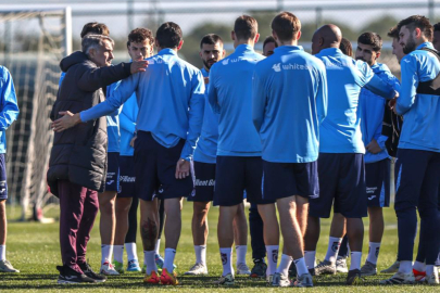 Trabzonspor'da Savic takımla çalışmalara başladı