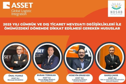 “2025 Yılı Gümrük ve Dış Ticaret Mevzuatı Değişiklikleri” Bursa'da ele alınıyor