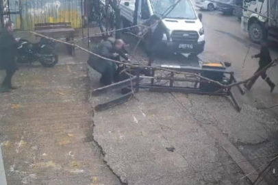 Bursa'da stajyer öğrenci transpaletin altında kaldı