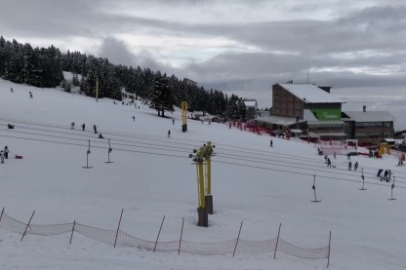 Uludağ'da sömestr öncesi tatilciye müjde