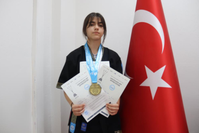 Dünya şampiyonunun sıradaki hedefi milli sporcu olmak