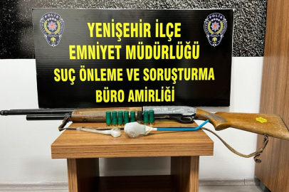 Polislerin şüphelendiği araçta uyuşturucu çıktı