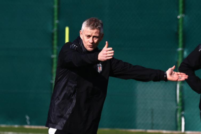 Beşiktaş'ta Ole Gunnar Solskjaer, ilk antrenmanına çıktı