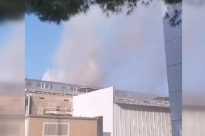 Bursa'da tekstil fabrikasında yangın