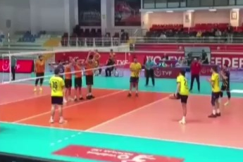 Bursa'da voleybolda görülmemiş protesto