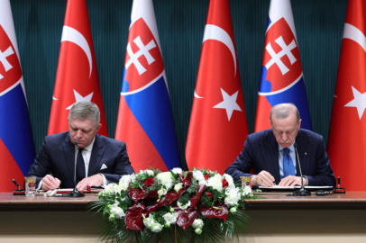 Türkiye-Slovakya arasında üç anlaşma ve ortak bildiri imzalandı