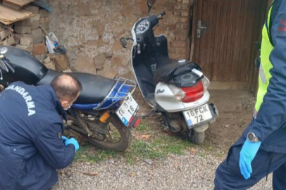 Bursa'da güpegündüz motosiklet hırsızlığı
