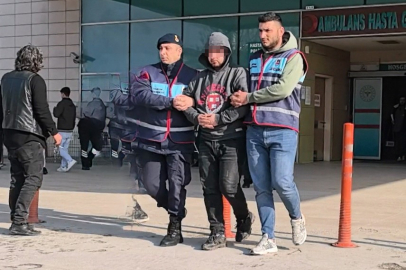 Bursa'da dehşet saçan "arkadaş" adliyeye sevk edildi