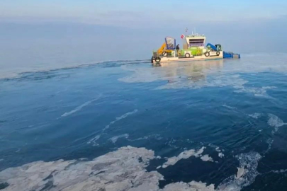 Marmara Denizi'nde müsilaj için çalışmalar başladı