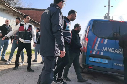 Bursa'da evi kundaklayan şahıs 24 saat sonra teslim oldu