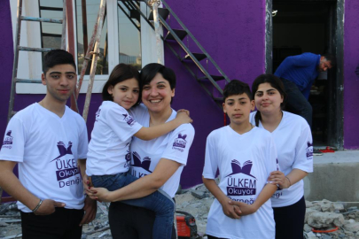 Depremde annelerini kaybeden 4 kardeş sıcak yuvalarına kavuştu