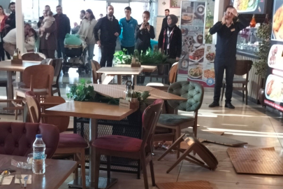 Korupark AVM'de tavan çöktü, yemek yiyenler ölümden döndü