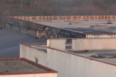 AVM deposunda yangın paniği