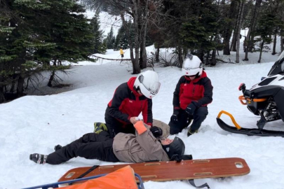 Uludağ'da sömestir boyunca hep hayat kurtardılar