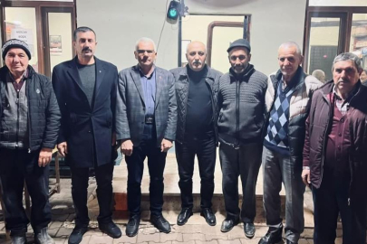 Eski Başkan, ziyaretlere devam ediyor