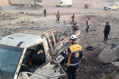 Münbiç'te bomba yüklü araçla saldırı: 15 ölü