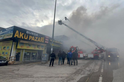 Bursa'da yangın paniği