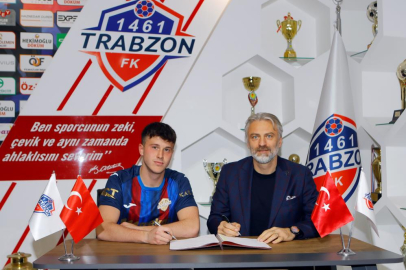 Fatih Tekke'nin oğlu 1461 Trabzon'a imza attı