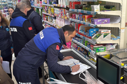 Gemlik'teki marketlerde denetimler sıklaştı