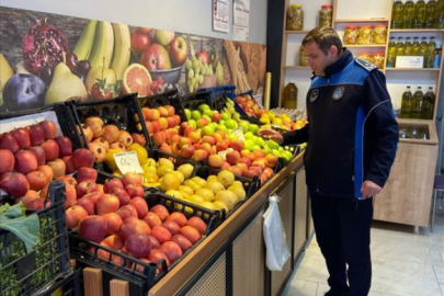 İnegöl Zabıta’sından Manavlara Denetim
