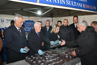 Ramazan bereketi Bursa’nın her noktasında