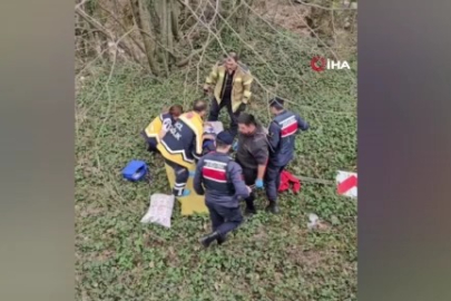 Bursa'da kontrolden çıkan tır şarampole yuvarlandı: 1 yaralı